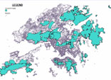 在香港区域内郊野公园的位置