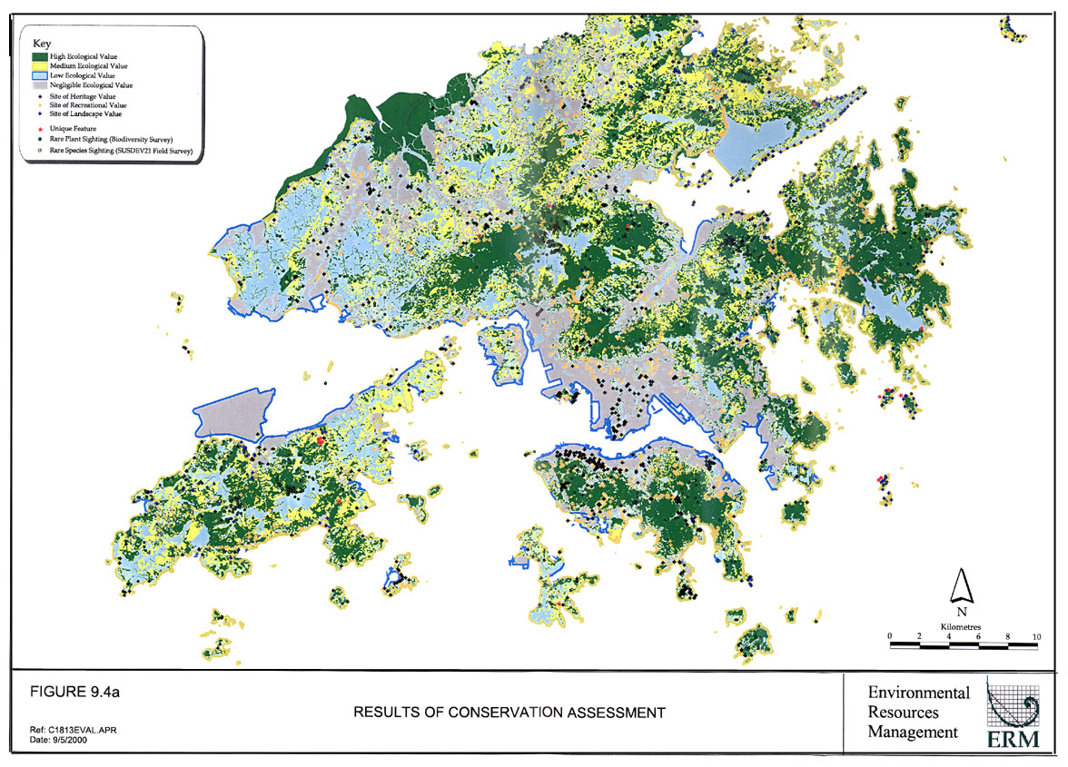 Figure 9.4a Results of Conservation Assessment